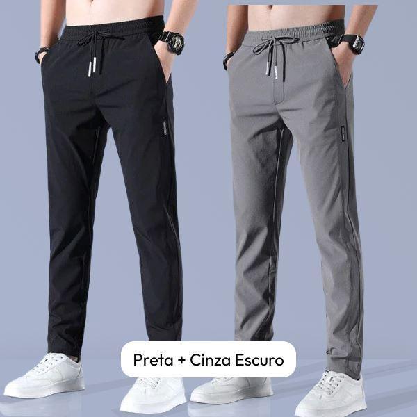 {PEOMOÇÃO BLACK FRIDAY] Calça Flex Confort Premium - PAGUE 1 LEVE 2 + 4 CUECAS DE BRINDE!