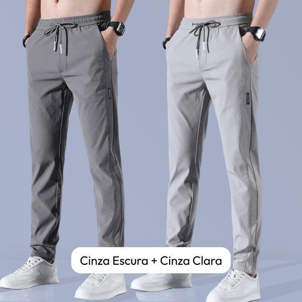 {PEOMOÇÃO BLACK FRIDAY] Calça Flex Confort Premium - PAGUE 1 LEVE 2 + 4 CUECAS DE BRINDE!